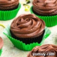 Decadent Chocolate Zucchini Cupcakes 4 featured chocolate zucchini cupcakes