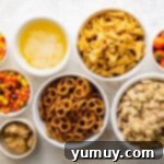 ingredients for halloween chex mix.