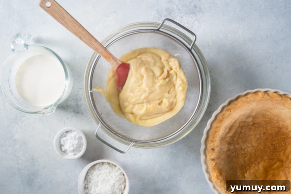 Creamy Coconut Bliss 14 pie filling