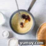 Creamy Coconut Bliss 6 whisking vanilla into the filling