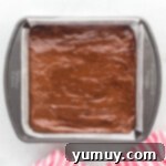 Dreamy Marshmallow Fudge 8 marshmallow fluff fudge smoothed into a baking pan