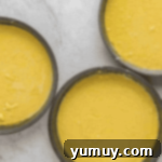 Sun-Kissed Lemon Blackberry Symphony 6 yellow cake batter divided between 3 round cake pans.