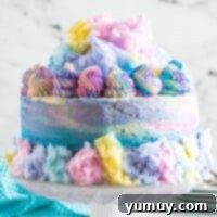 featured cotton candy cake