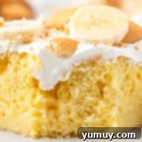 featured banana cream pie poke cake