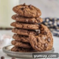 featured chocolate cake mix cookies