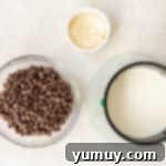 Decadent Chocolate Dream Cake 6 ingredients for chocolate ganache