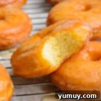 Homemade Krispy Kreme Glazed Donuts 4 Krispy Kreme glazed donuts copycat