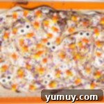 how to make halloween bark