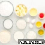 Vibrant Strawberry Lemon Cake 5 ingredients for pink lemonade cake.