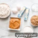 peanut butter cookies ingredients