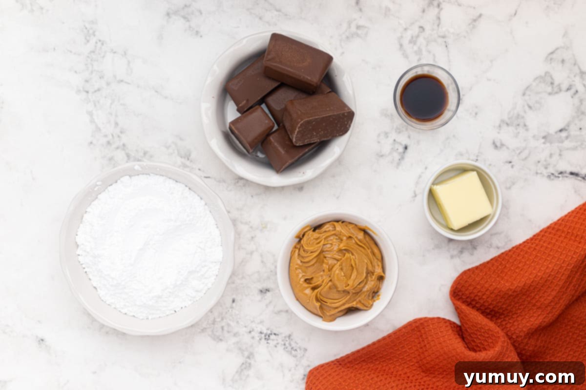 Step 1: Mini cupcake tin lined with paper liners, ready for making peanut butter cups.