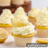 lemon cupcakes featured image
