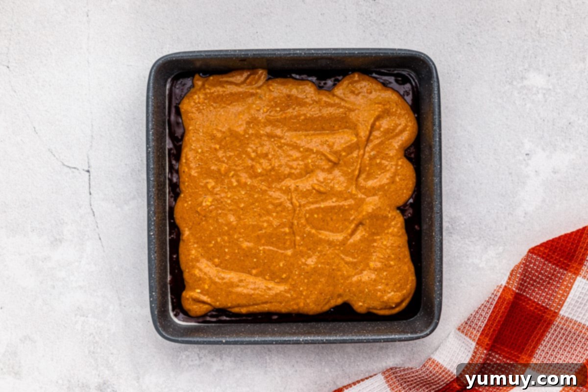 how to make pumpkin brownies