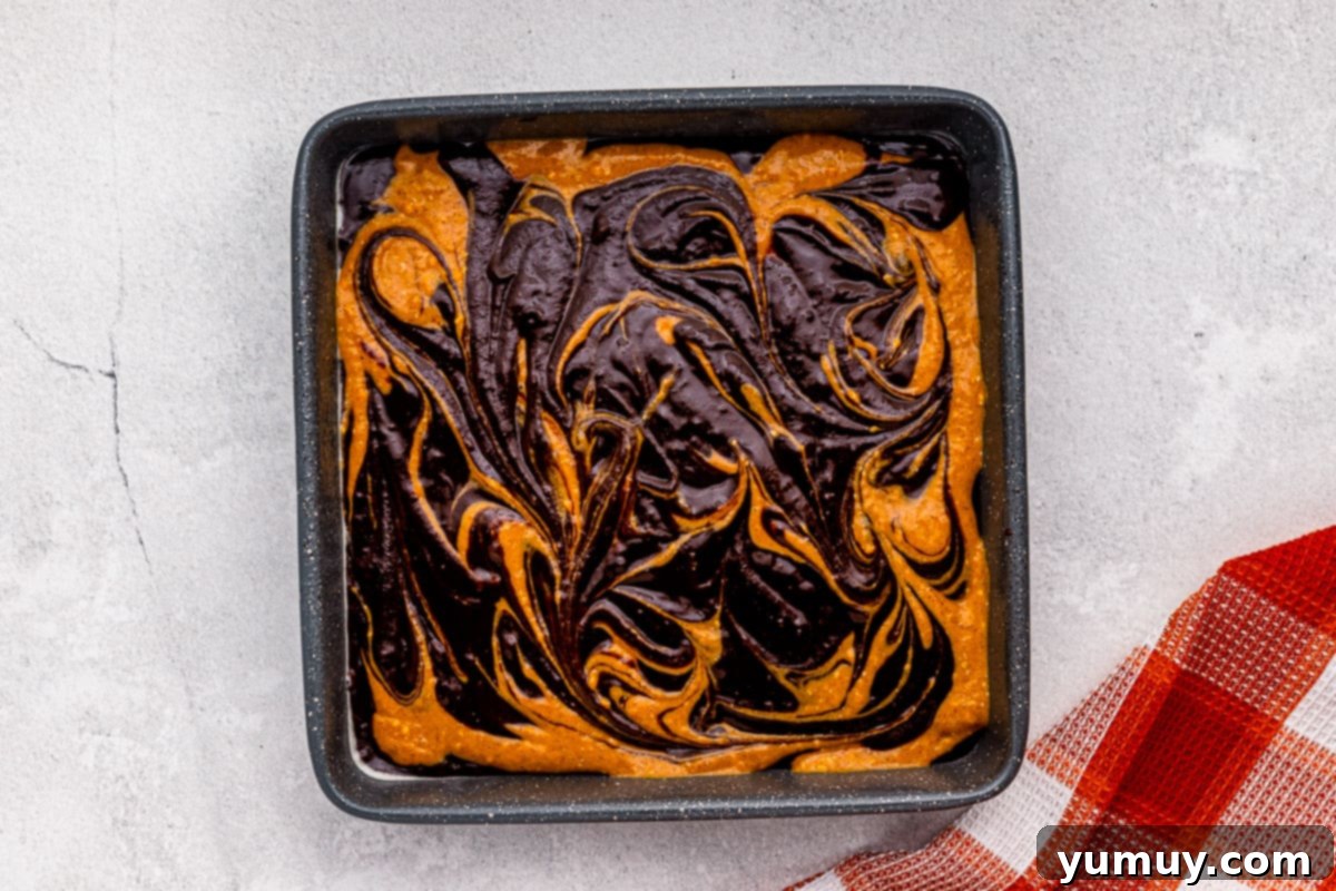 how to make pumpkin brownies