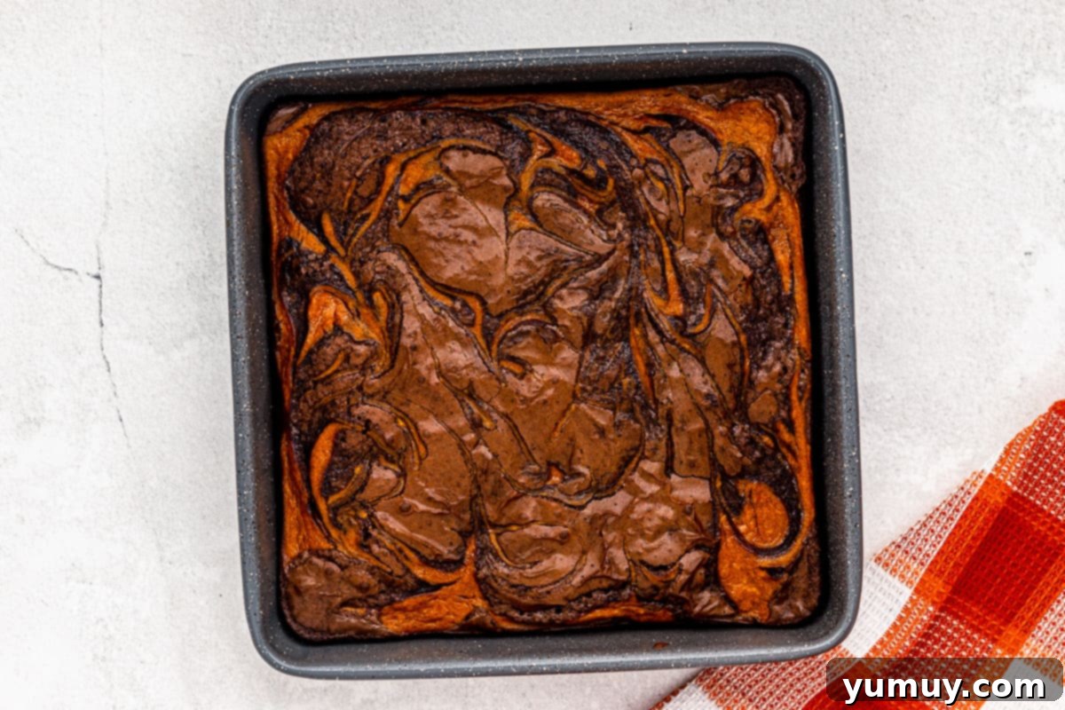 how to make pumpkin brownies