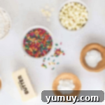 funfetti cookie ingredients.