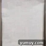 A baking sheet lined with parchment paper.